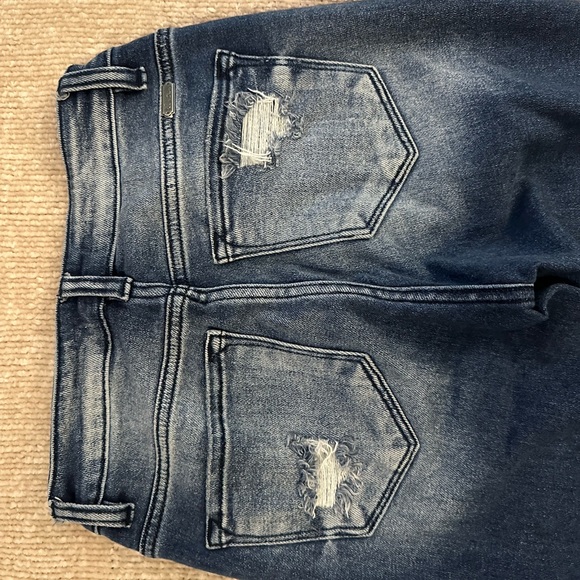 KanCan Kurvy Mid-Rise Cropped Ankly Skinny Jean - Size 26 - Picture 6 of 7